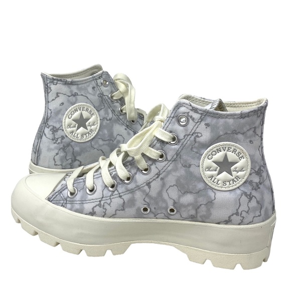 Converse Chuck Taylor All Star Lugged High Top Platform Gray Women  Size A02032C - Picture 3 of 9